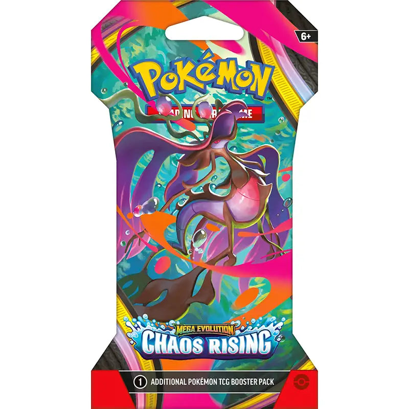 Pokémon Mega Evolution: Chaos Rising - Sleeved Booster Pack (English)