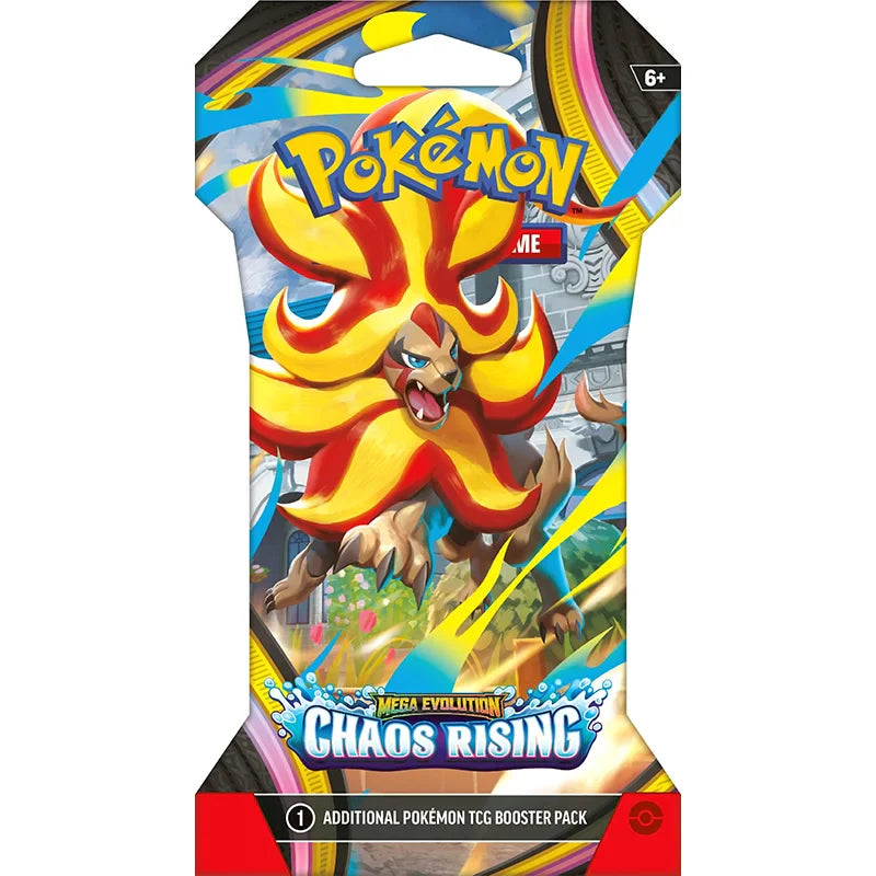 Pokémon Mega Evolution: Chaos Rising - Sleeved Booster Pack (English)